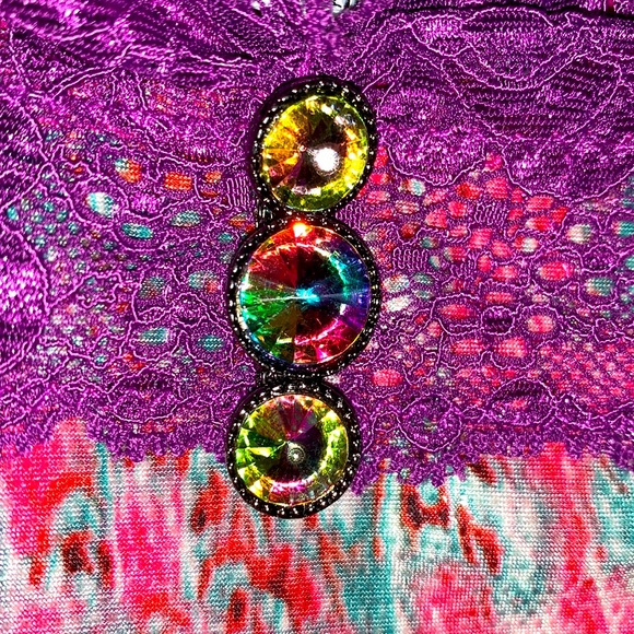 Beach Bunny Peacock Bottoms Size Small NWOT 1 of 500 - Picture 7 of 14